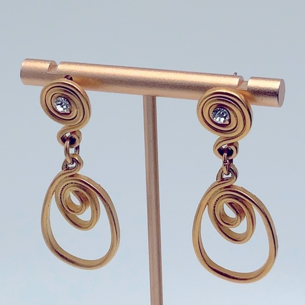 Vintage CUTE dangle‎ sparkly earrings